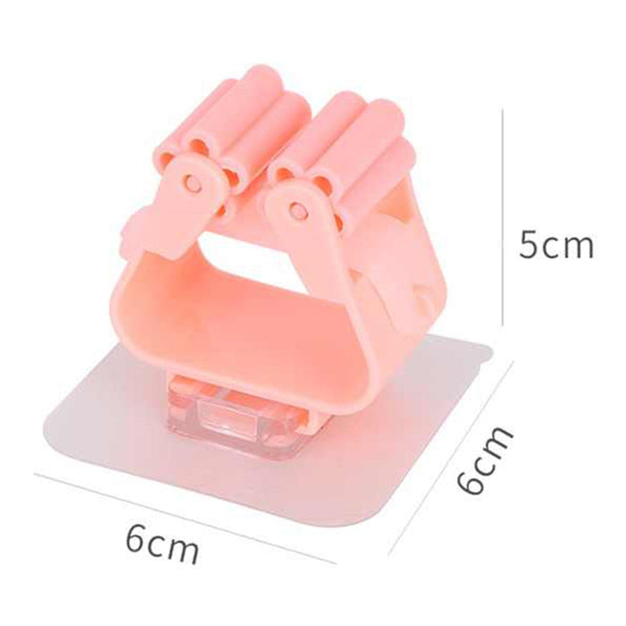 Magic Sticker Series Self Adhesive Mop and Broom Holder - Image 4