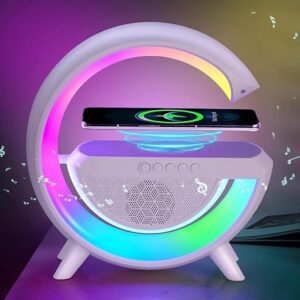 G Lamp Speaker - 3-in-1 Bluetooth Speaker with Fast Wireless Charging (1 Pc)