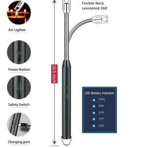 Rechargeable Usb Electric Gas Lighter Kitchenware