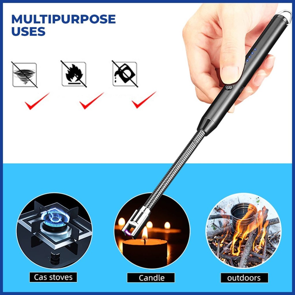 Rechargeable Usb Electric Gas Lighter Kitchenware - Image 3