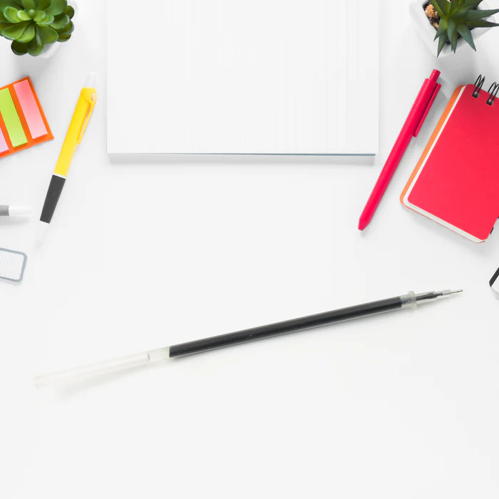 Black Pen Refill All Round Ball Pen Refill Smooth Writing Pen Refill all Pen Suitable (1 Pc) - Image 3